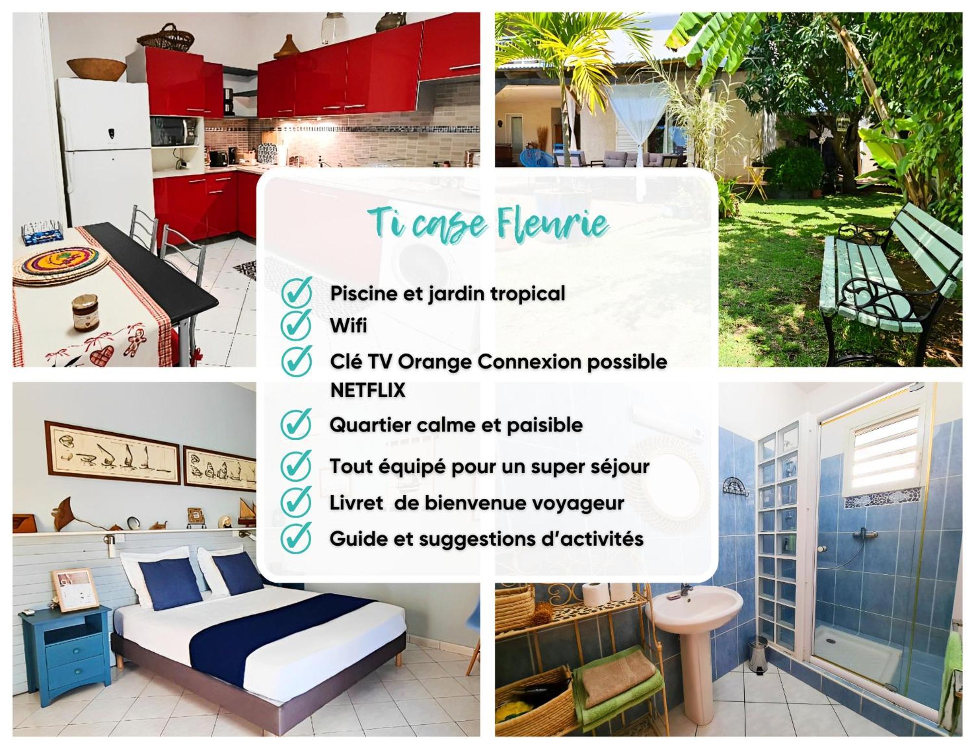 Ti Case Fleurie * Piscine * Jardin Tropical Saint-Leu Eksteriør bilde